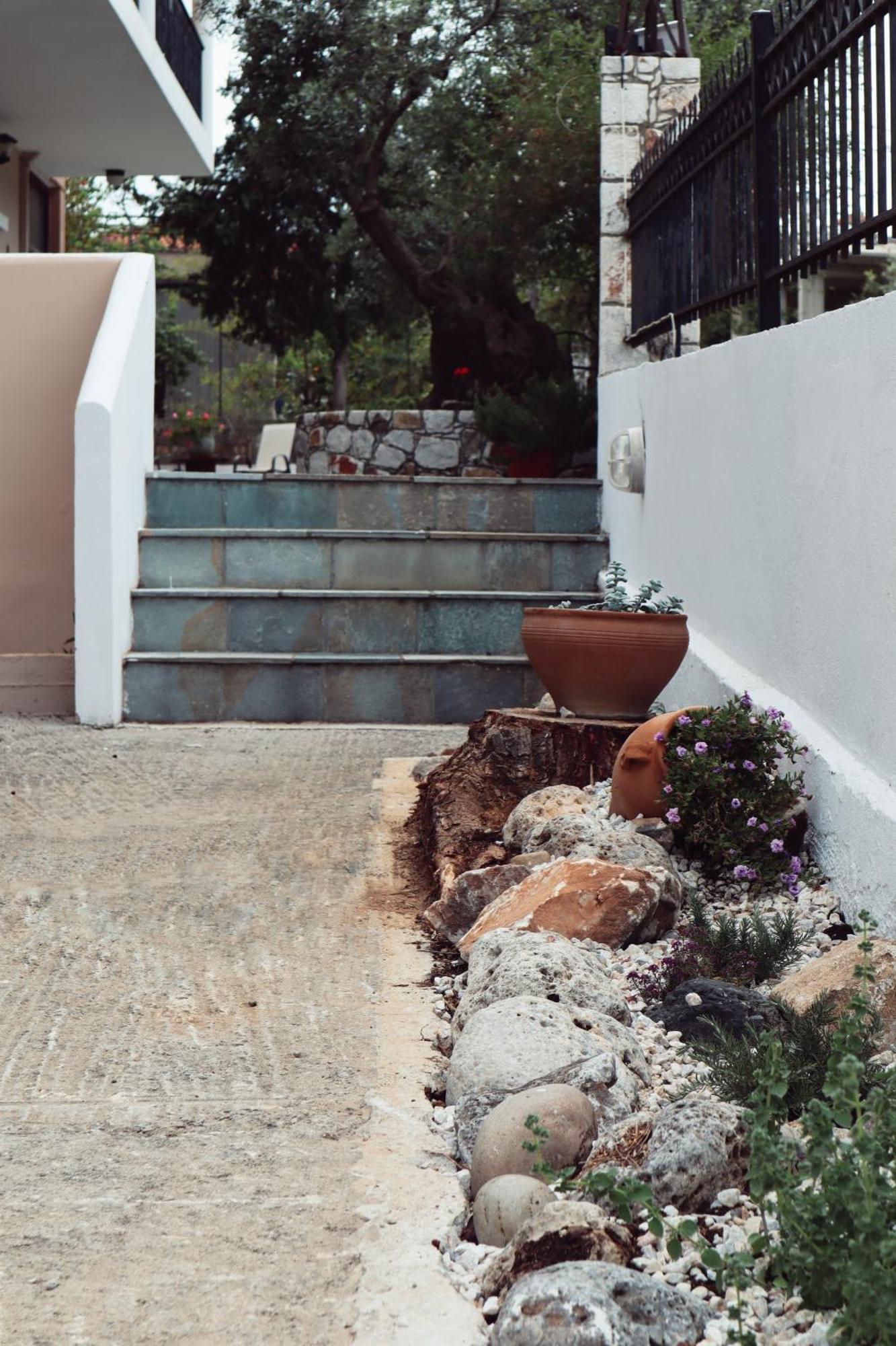 Villa Elea Apartments Spilia  Bagian luar foto